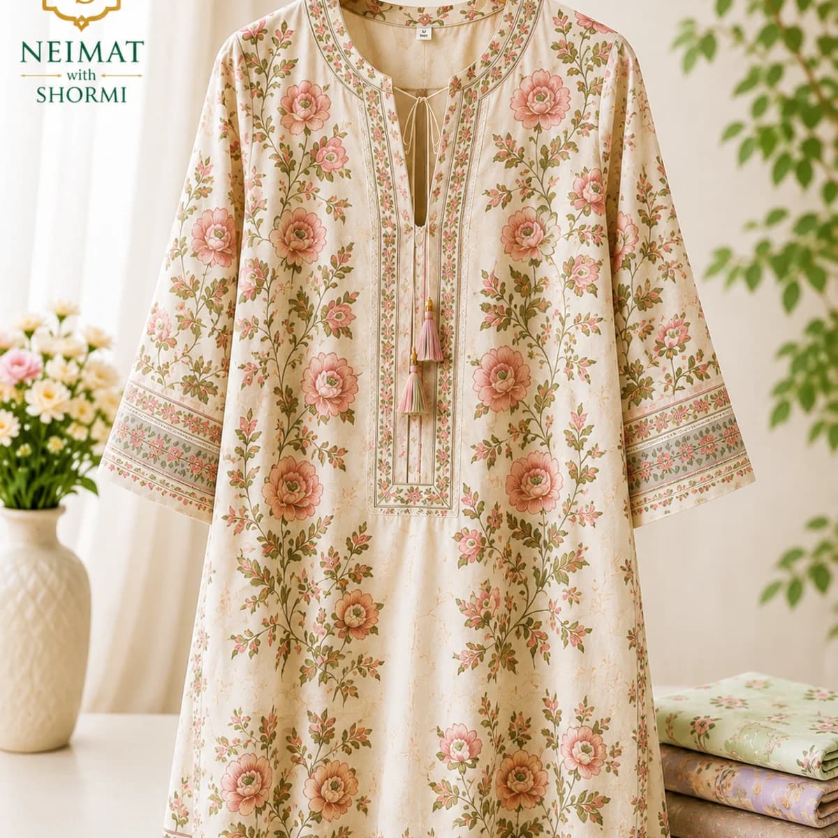 Blossom Garden Premium Kurti